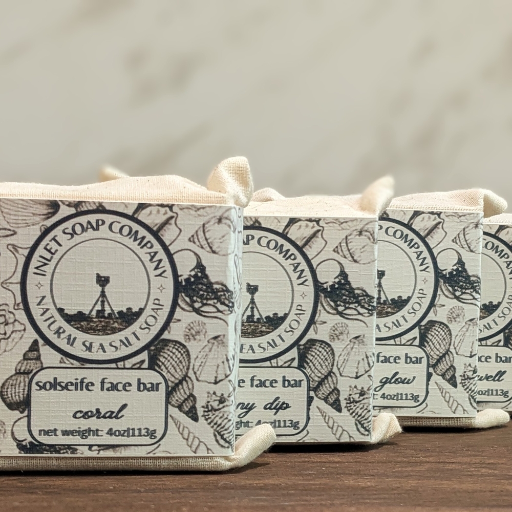 Inlet Soap Company Solseife Face Bar - Coral